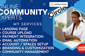 setup mighty networks, circle, tribe and buddyboss community platforms