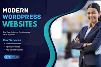 create a modern digital marketing agency website