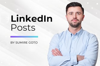 create linkedin posts for your business