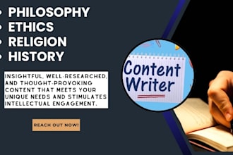 handle philosophy, ethics, religion and history project