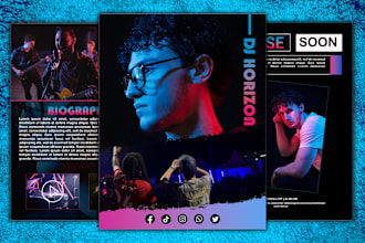 design epk, media kit, press kit, speaker kit, one sheet