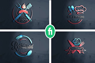 do or redo catering,food,cook,cafe and resturant logo