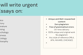 do argumentative  essays, persuasive, analytical essays and descriptive projects