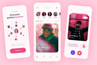 develop unique dating app, tinder clone dating app, social chat, dating app