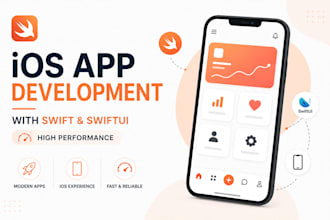 develop or modify modern ios apps using swift and swiftui with high performance