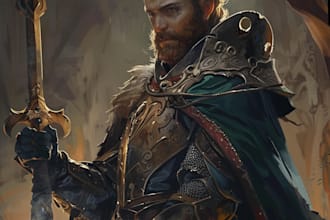 make your dnd character and party art