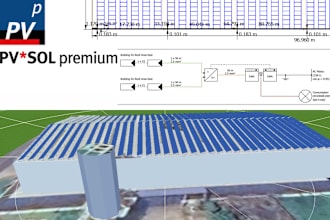 design solar pv systems and create pvsol simulation reports