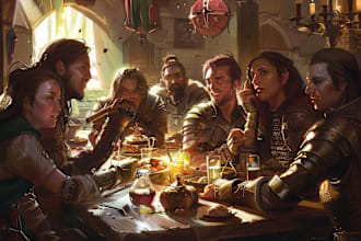 paint your dnd party