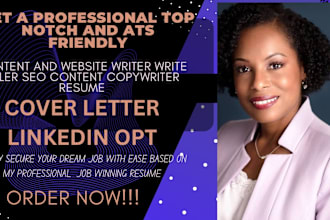 be your content and website writer write killer SEO content copywriter resume