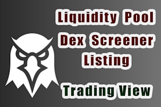 build token, liquidity pool and dex screener on solana