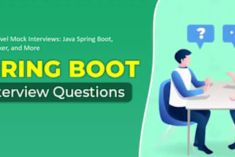 do mock interview session in java spring boot angular react