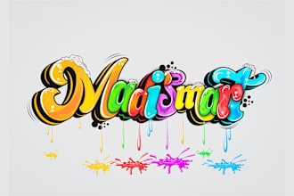 font typography design logo lettering custom hand text for t shirts