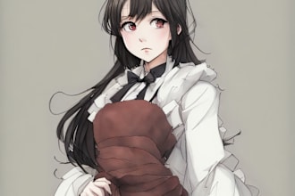 make anime or manga characters or portraits