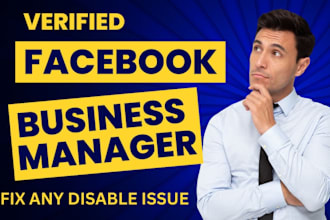 fix and create verified business manager