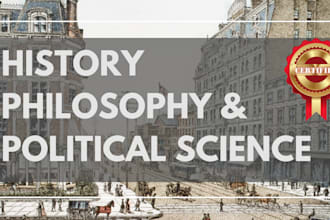 research and write on any aspect of history