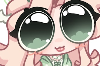 draw a chibi art for you, please contact me before order