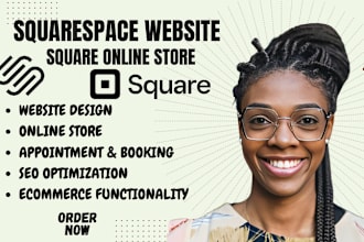 square store redesign squarespace website square website squarspace booking SEO