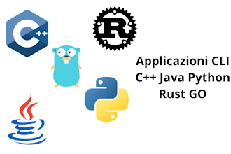 code for you in console cli python, go, cpluplus, java, rust