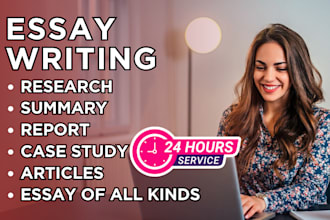 do urgent essay writing, case study, research and summaries