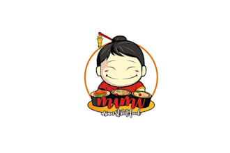 design existing street food logo