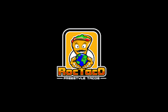 design included eye catching tacos logo
