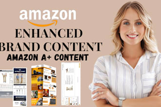 design enhanced brand content,brand story image listing or amazon infographics