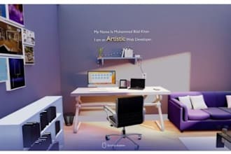 create interactive 3d web experiences with threejs, webgl landing  page