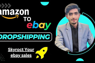 expert in amazon to ebay dropshipping and product research