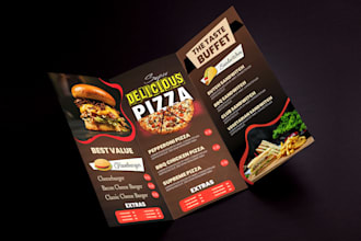 create custom menu cards, business cards, and flyers