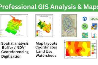 do spatial analysis, map design, and gis tasks in arcgis