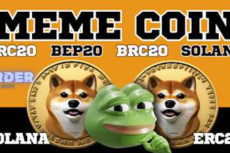 create bep20, erc721, erc20, meme token, spl token, meme coin, solana token