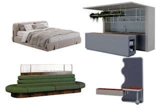 do 3d furniture modeling and rendering