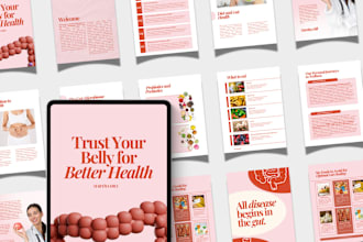 design professional canva ebooks workbooks pdfs etc