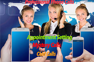 do your cold calling and appointment setting