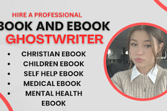 write best ebook on health, fitness, and medical ebook