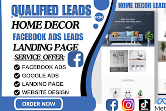 generate home remodeling leads home improvement leads home decor facebook ads