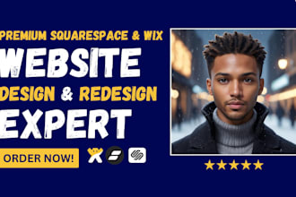 design squarespace wix website redesign edit revamp squarespace wix site clone