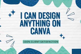 design anything in canvas for you