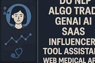 build you a nlp chatbot, algo trade bot, genai saas, voice ai companion app
