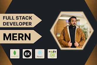 be full stack web developer mern stack developer for web application development
