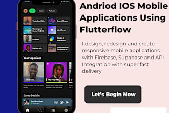 create an highly responsive mobile apps using flutterflow