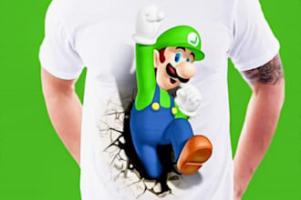 design premium futuristic, artsy, edgy style streetwear in 24 hours