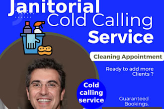 set appointments for janitorial services