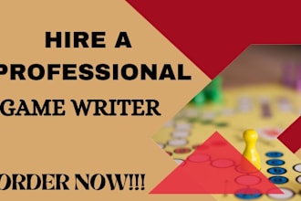 write characters lore back stories game storytelling  video simulation adventure