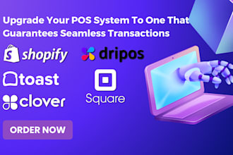 setup your business square pos clover toast dripos square store ecwid shift4shop