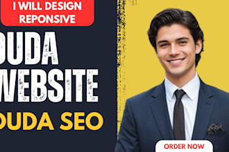 design duda website, redesign duda website, landing page design, duda SEO