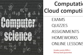 do cloud computing, theory of computation and automata
