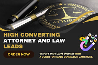 generate qualified attorney and law leads notary leads via google ads