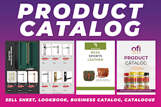 design minimal product catalog, digital clickable catalogue, lookbook, magazine
