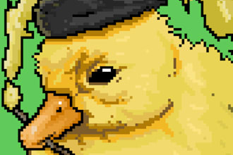 turn your pet into an adorable pixel artwork